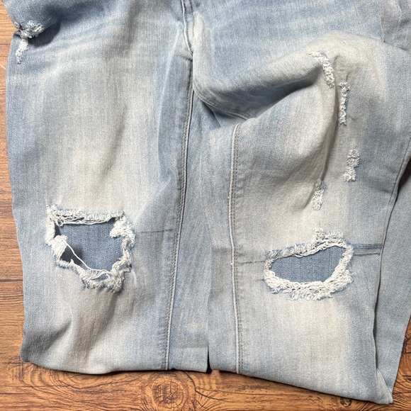 Indigo Rein Light Blue Distressed Skinny Jeans - Picture 5 of 5